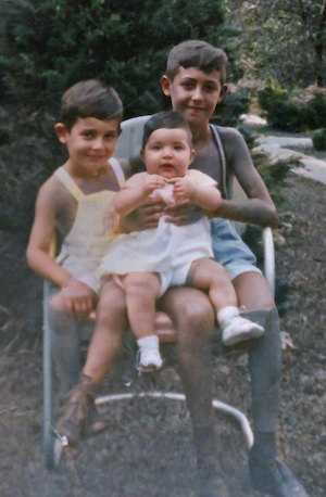 John, Sol and Karen Karp.  Vincennes, IN